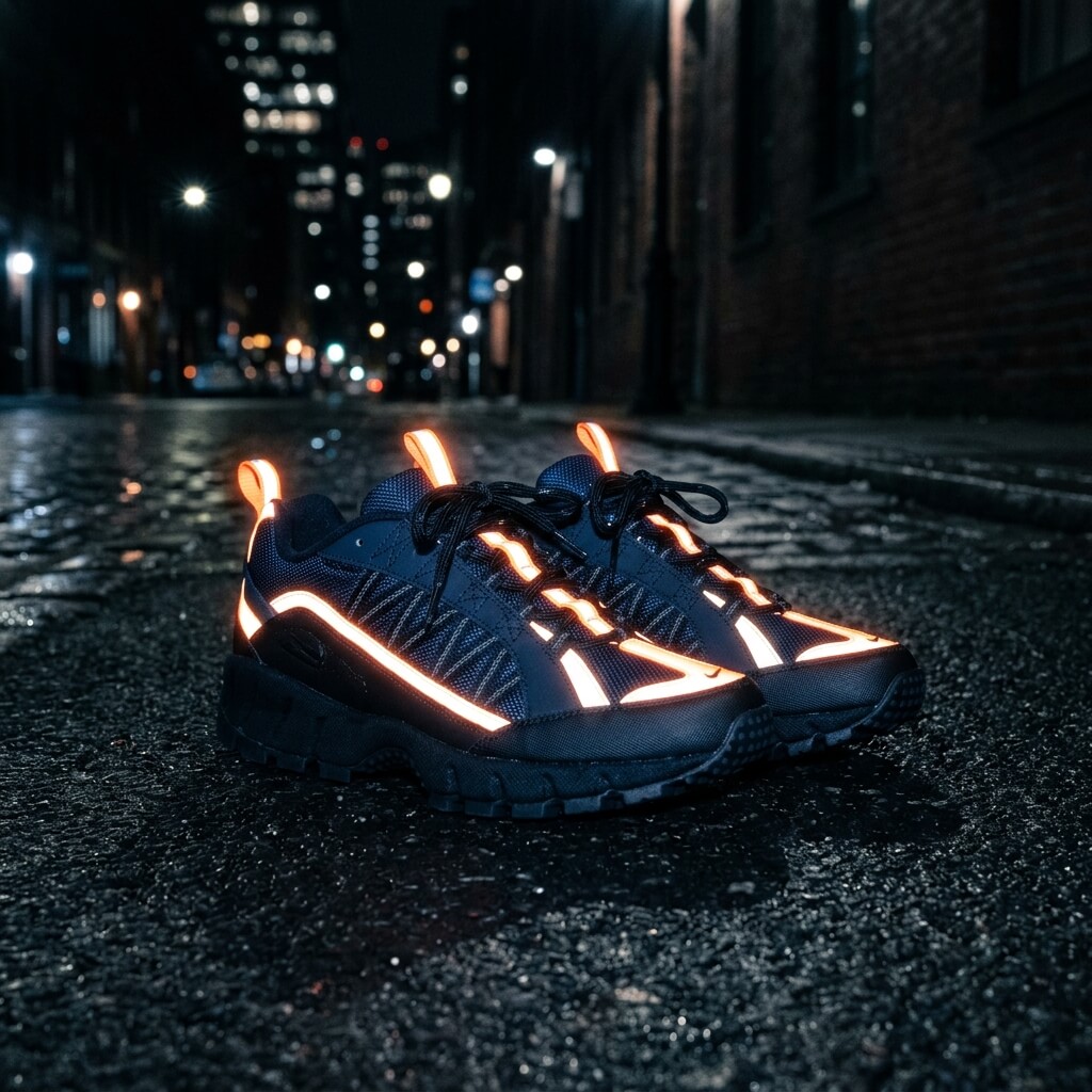 Laimminis Reflective collection — glow-in-the-dark urban sneakers